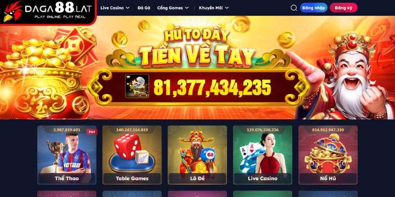 Giới Thiệu DAGA88 - Nhà Cái Hàng Đầu Châu Á Cực Kỳ Minh Bạch 1 Tầm nhìn thương hiệu