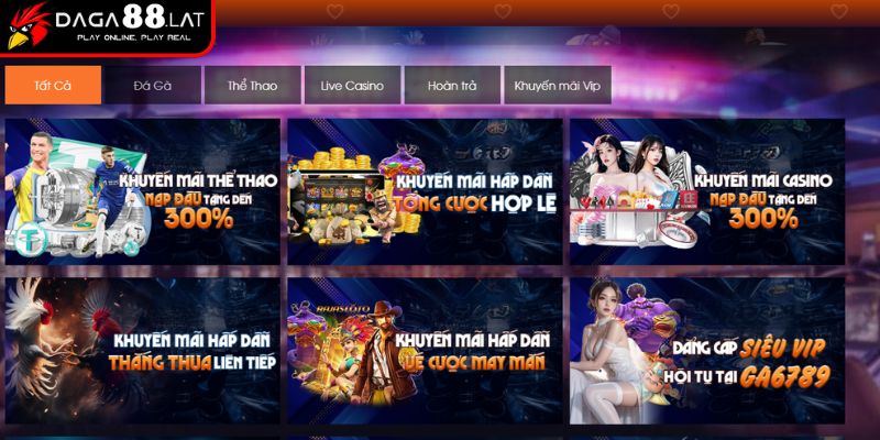 Quy trình đăng ký khuyến mãi DAGA88 đơn giản