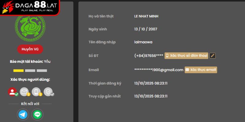 Rút Tiền DAGA88 - Hướng Dẫn Chi Tiết, Nhanh Gọn Và An Toàn 2 Tài khoản ngân hàng