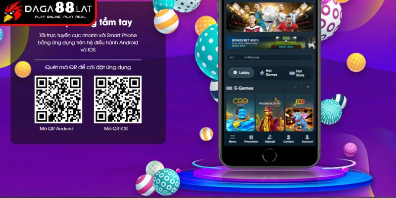 Tải App DAGA88 - Trải Nghiệm Tiện Lợi, An Toàn Và Mượt Mà 2 Download cho Android
